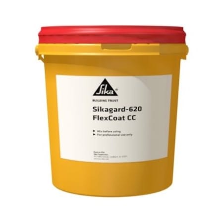 Sika Sikagard 620 FlexCoat CC Clear Coat for Sikagard FlexCoat ATC Satin 5 Gallon Unit 565962